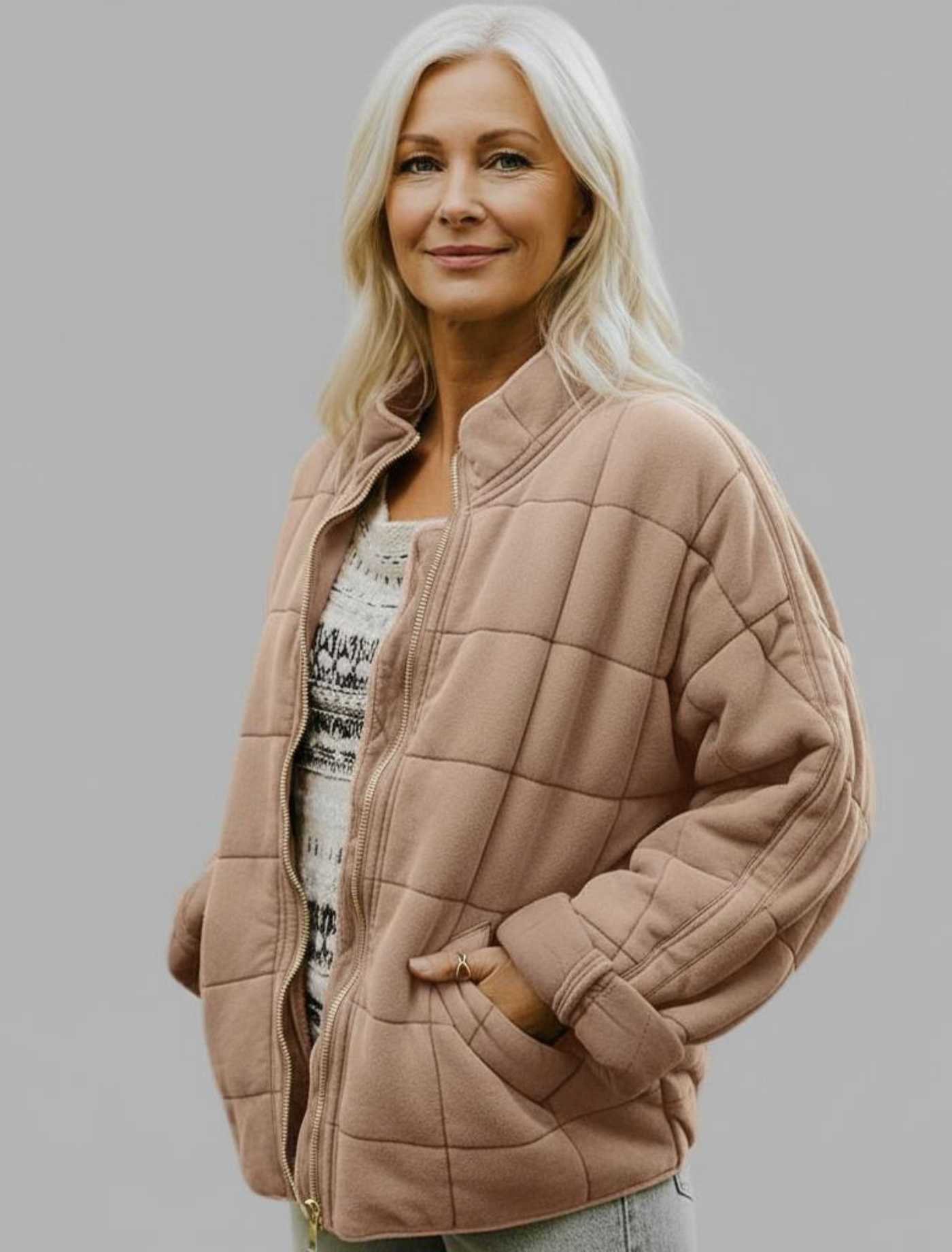 Elva™ | Stilren och Bekväm Quiltad Jacka