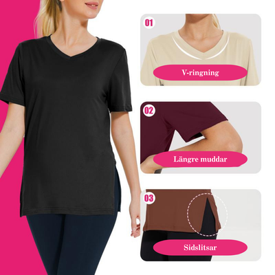 Elva™ | Avslappnad T-shirt med Lös Passform (3-pack)