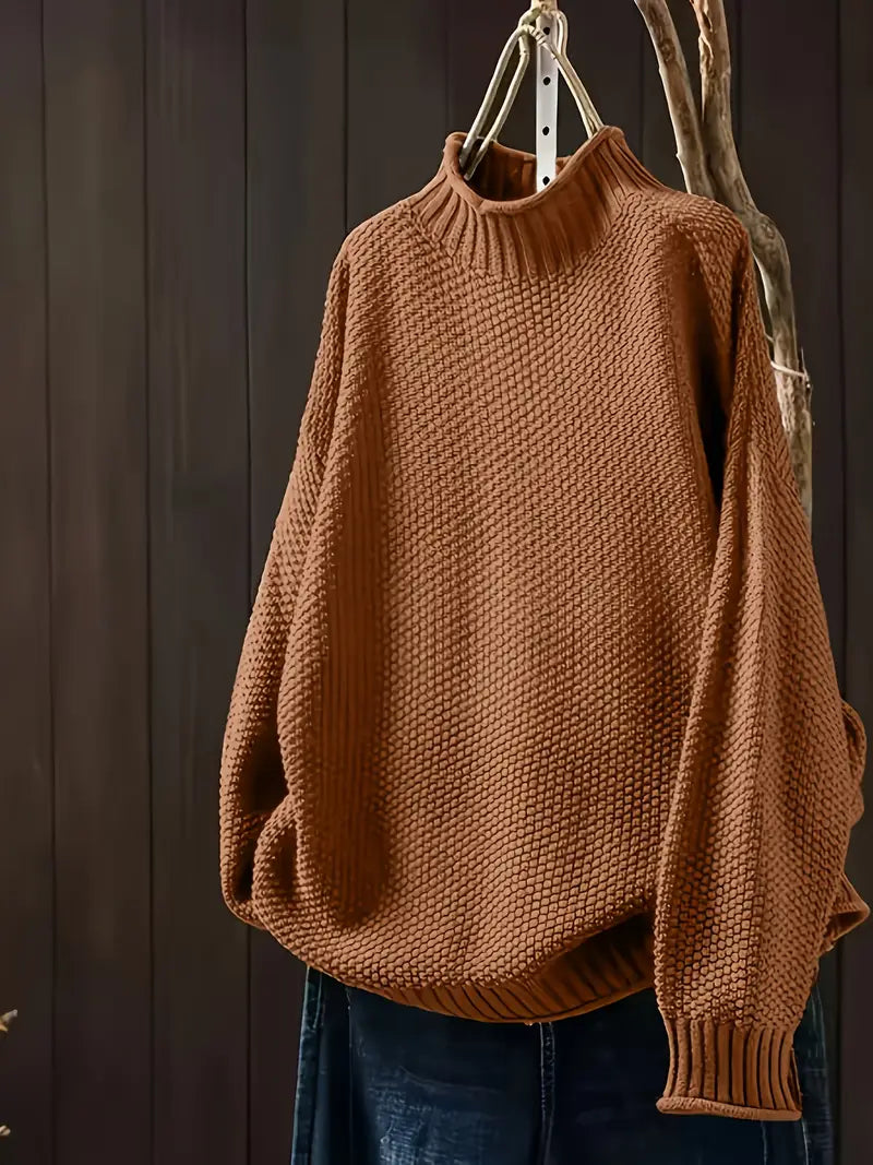 Elva™ | Mjuk Stickad Tröja för Vardag