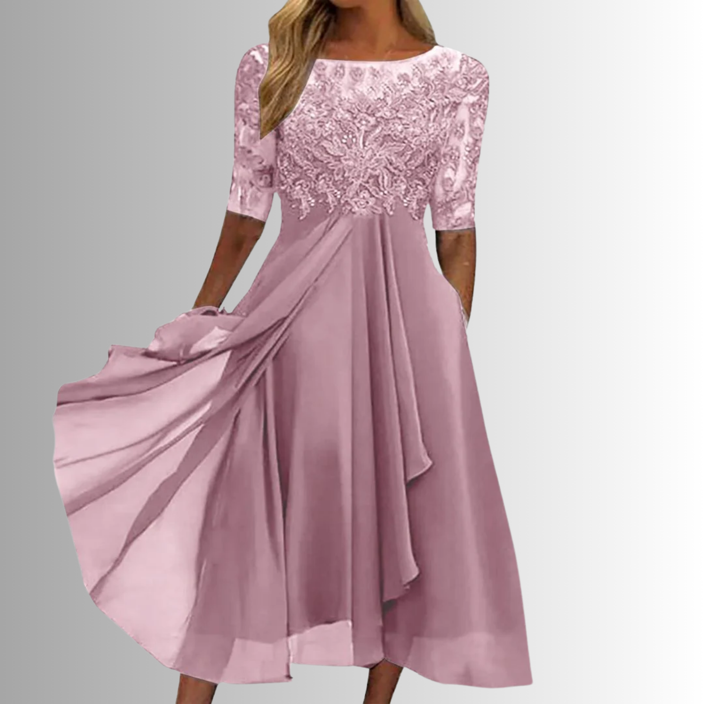 Elva™ | Elegant Spetsklänning