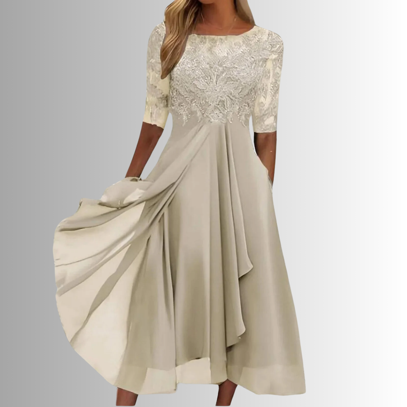 Elva™ | Elegant Spetsklänning