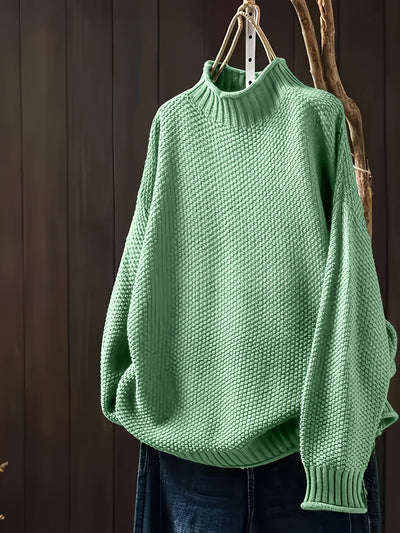 Elva™ | Mjuk Stickad Tröja för Vardag