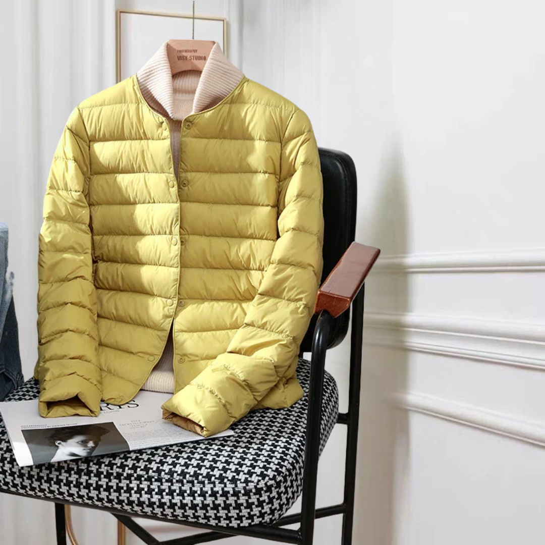 Elva™ | Ultralätt Dunjacka i Slim Fit