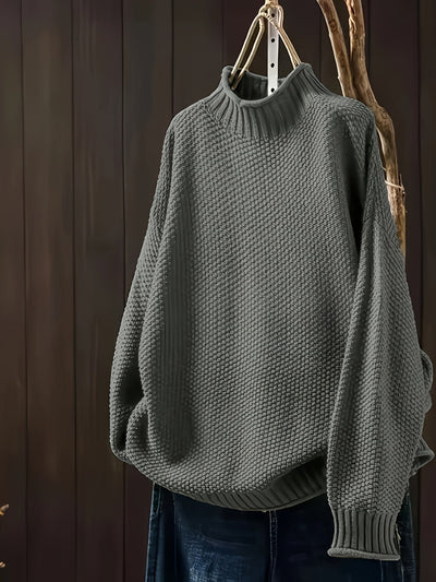 Elva™ | Mjuk Stickad Tröja för Vardag