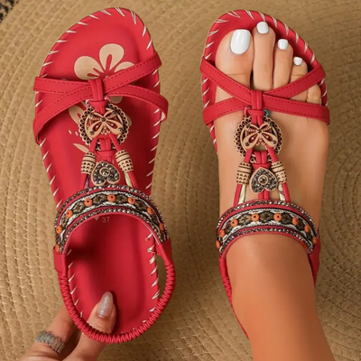 Elva™ | Ortopediska Sandaler i Ibiza-stil