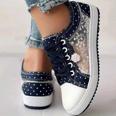 Jacqueline™ – Ortopediska Bekväma och Stilrena Sneakers