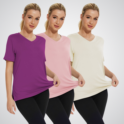 Elva™ | Avslappnad T-shirt med Lös Passform (3-pack)