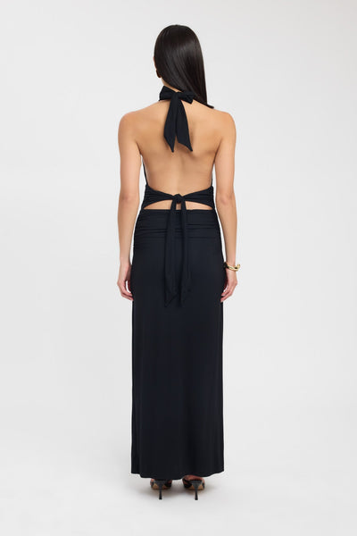 Elva™ | Elegant Halterneck Maxiklänning