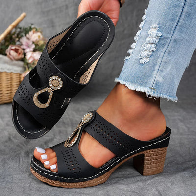 Elva™ | Snygga och Bekväma Ortopediska Sandaler