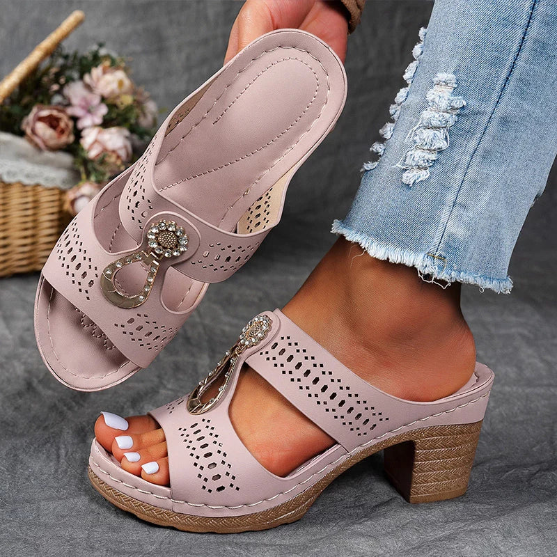 Elva™ | Snygga och Bekväma Ortopediska Sandaler