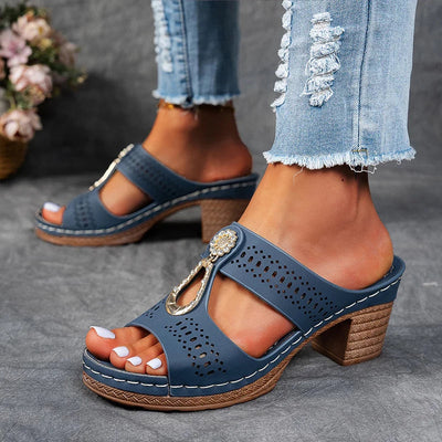 Elva™ | Snygga och Bekväma Ortopediska Sandaler