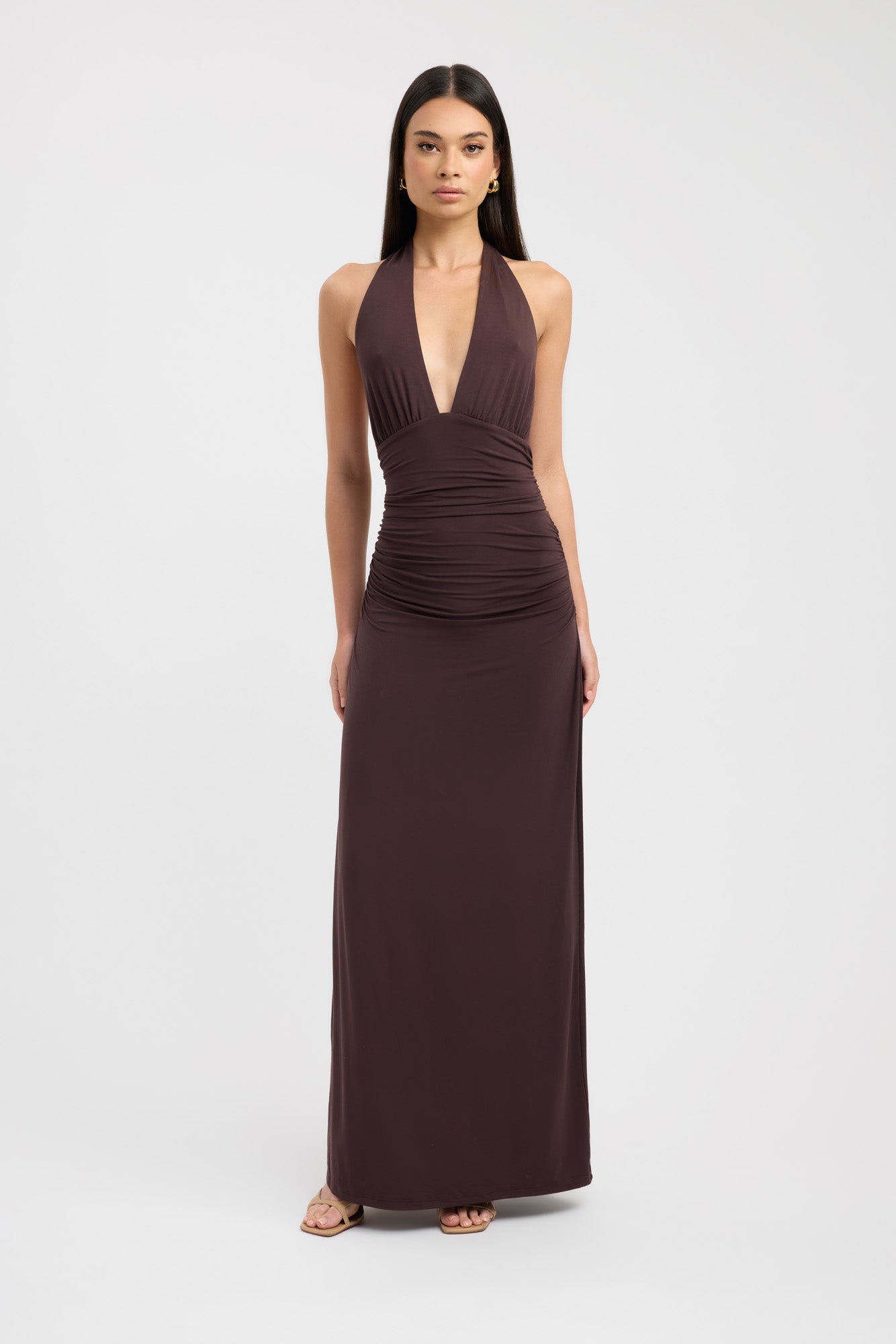 Elva™ | Elegant Halterneck Maxiklänning