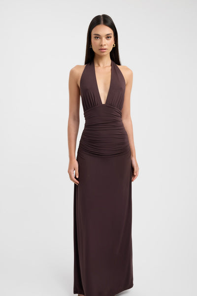 Elva™ | Elegant Halterneck Maxiklänning