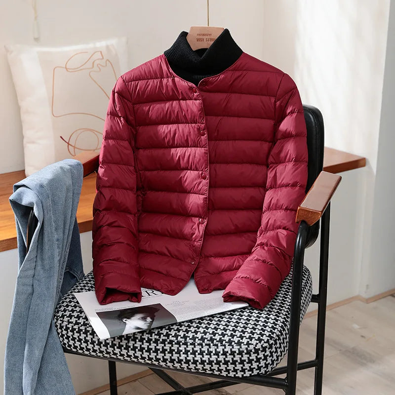 Elva™ | Ultralätt Dunjacka i Slim Fit