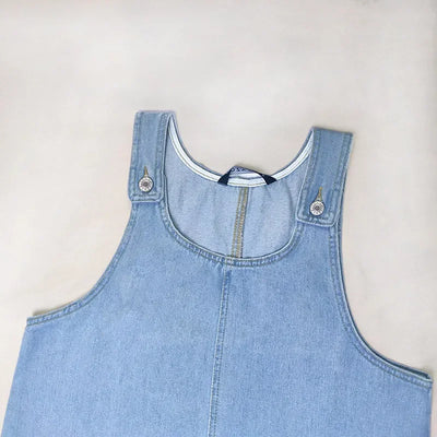 Elva™ | Praktisk och Lätt Denim Sommarklänning