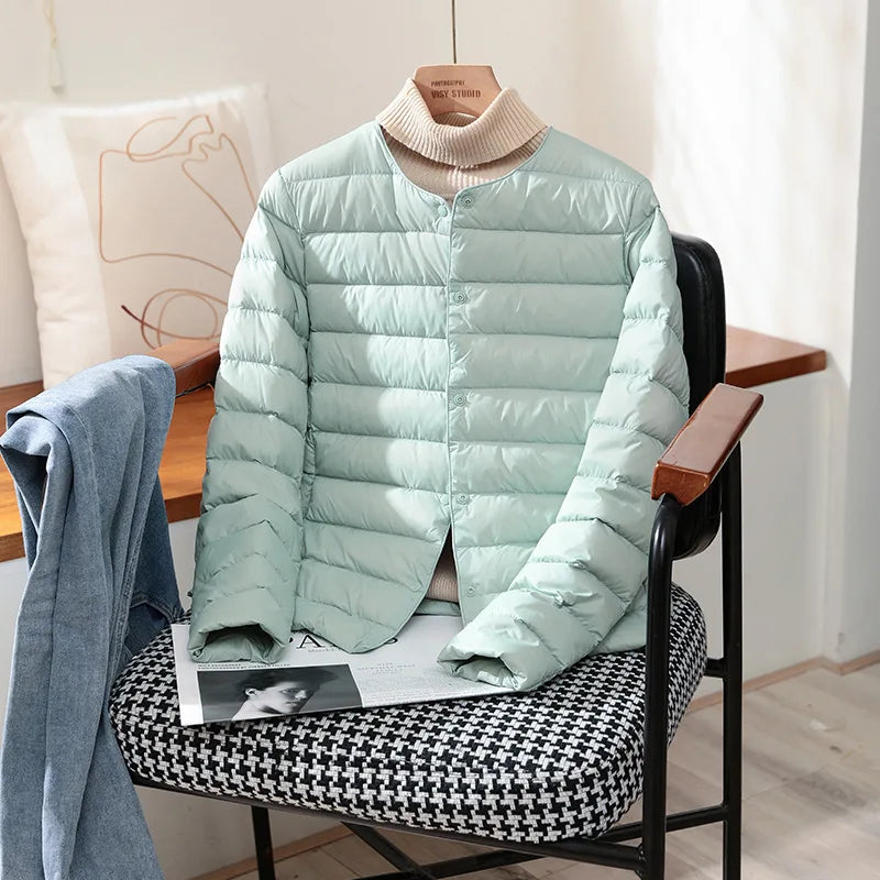 Elva™ | Ultralätt Dunjacka i Slim Fit