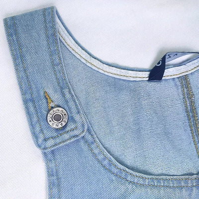 Elva™ | Praktisk och Lätt Denim Sommarklänning