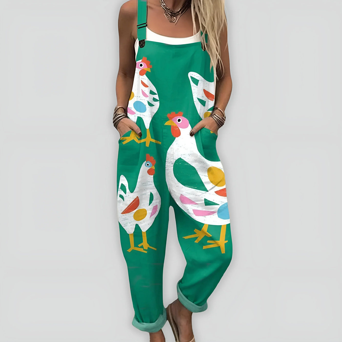 Elva™ | Bekväm och Stilfull Byxdress med Lös Passform