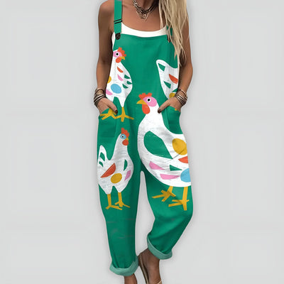 Elva™ | Bekväm och Stilfull Byxdress med Lös Passform