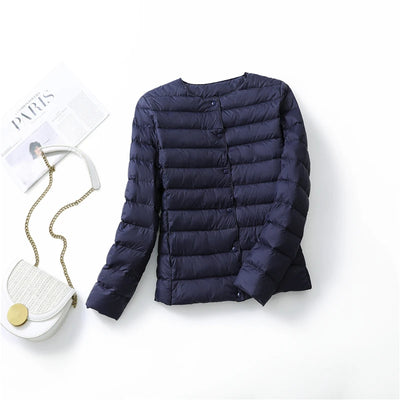 Elva™ | Ultralätt Dunjacka i Slim Fit