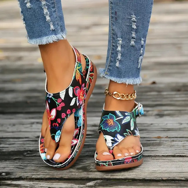 Elva™ | Ortopedisk Sandal för Sommarstil och Komfort