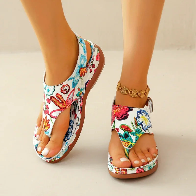 Elva™ | Ortopedisk Sandal för Sommarstil och Komfort