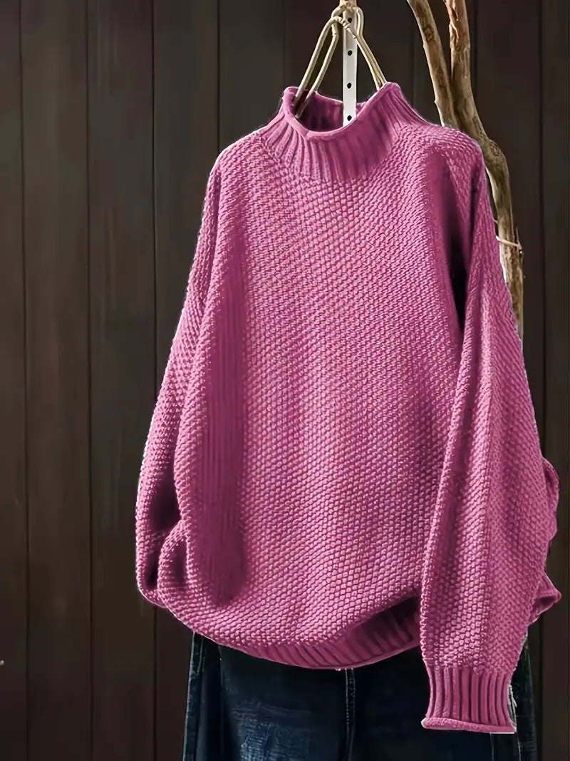 Elva™ | Mjuk Stickad Tröja för Vardag