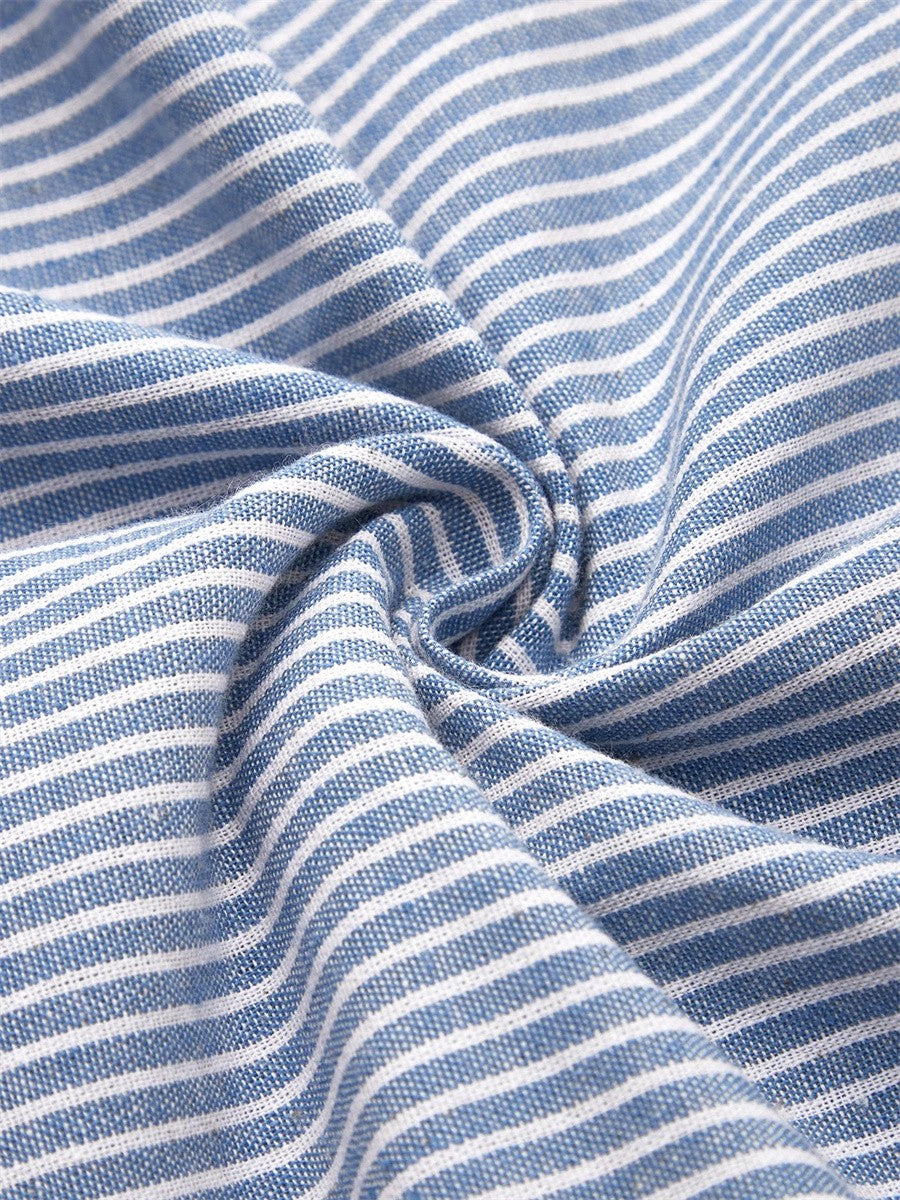 Elva™ | Randig Sommarklänning