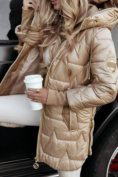 Elva™ | Elegant vinterkappa med huva