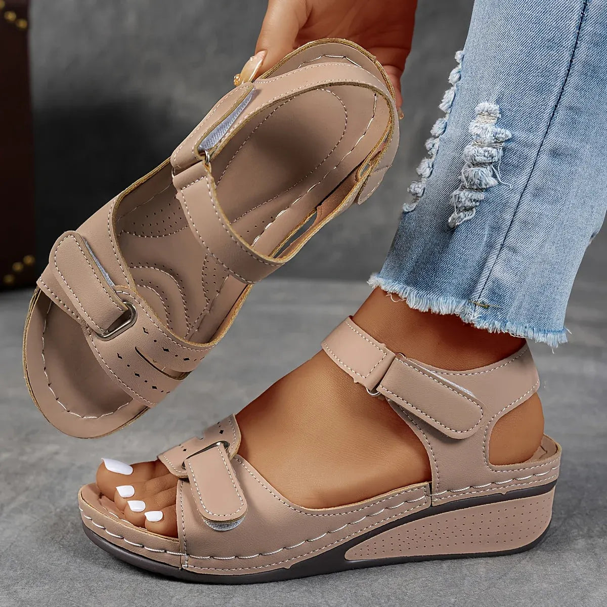 Elva™ | Eleganta ortopediska sandaler