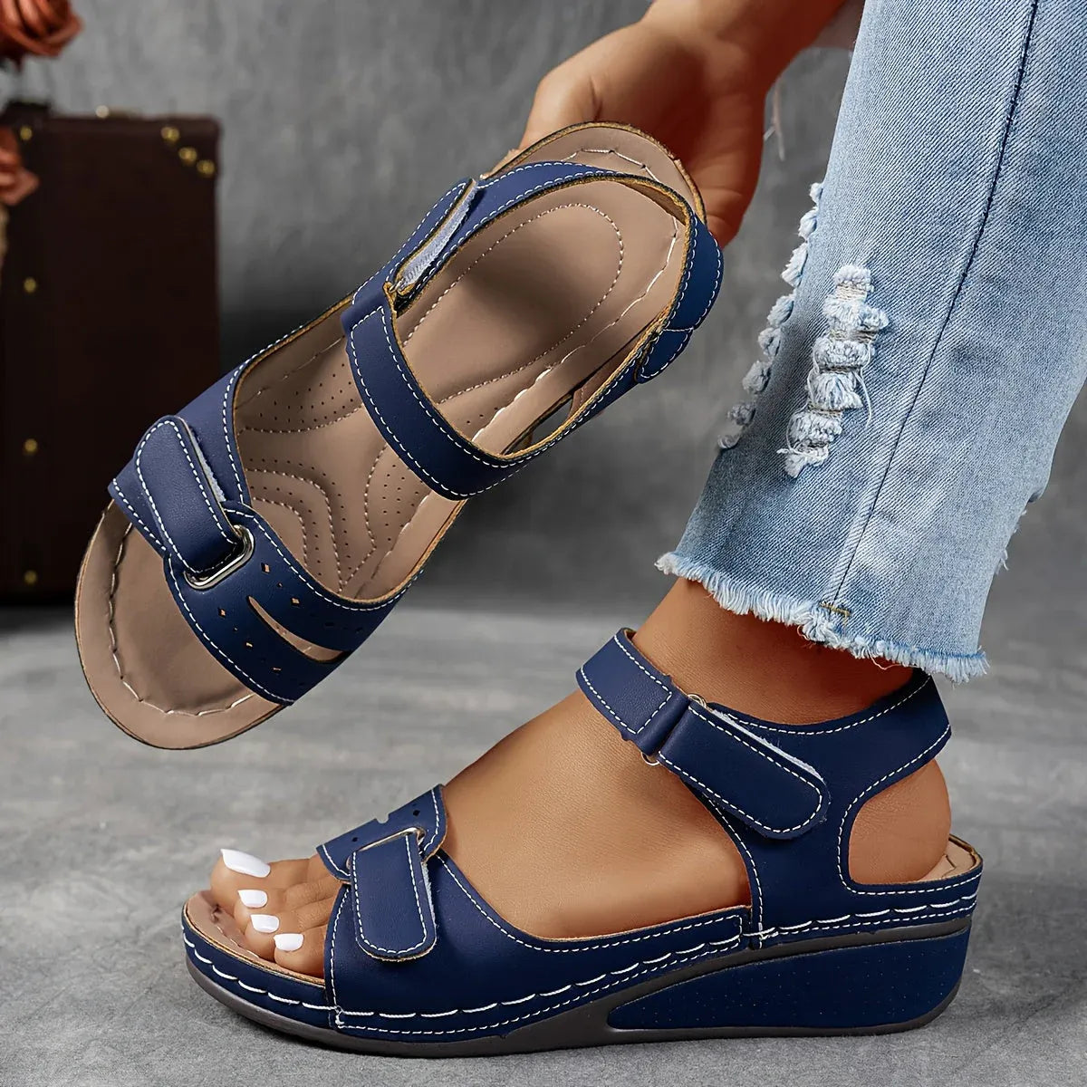 Elva™ | Eleganta ortopediska sandaler