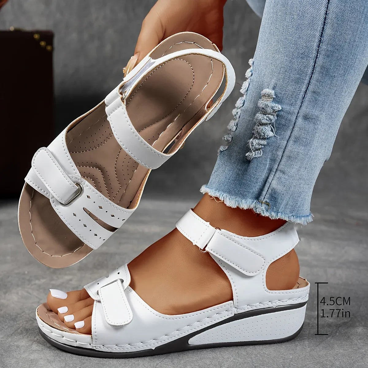 Elva™ | Eleganta ortopediska sandaler