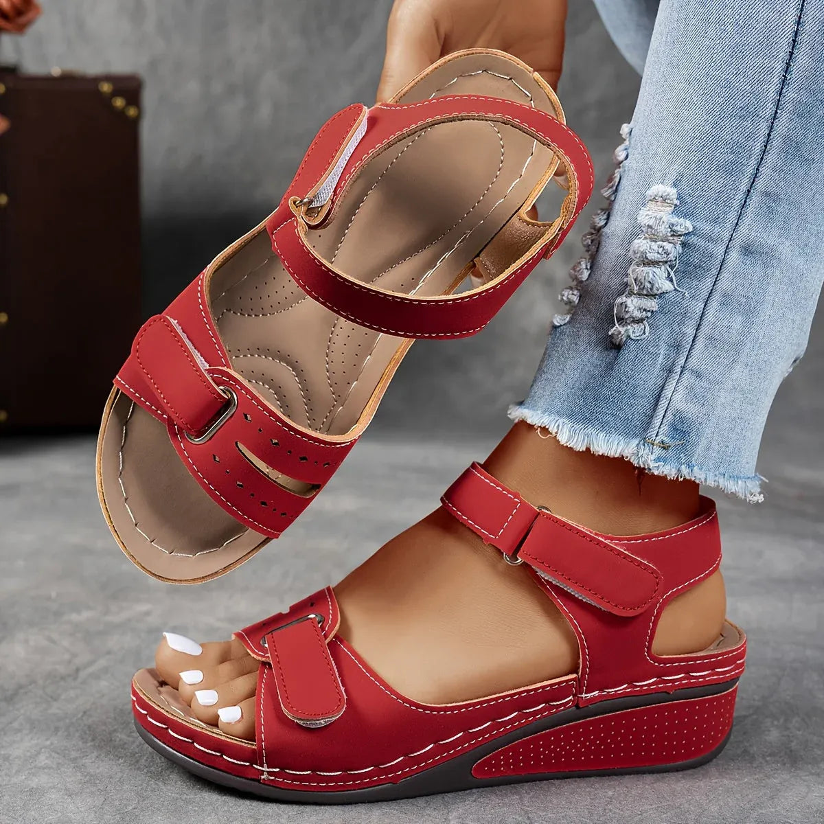 Elva™ | Eleganta ortopediska sandaler