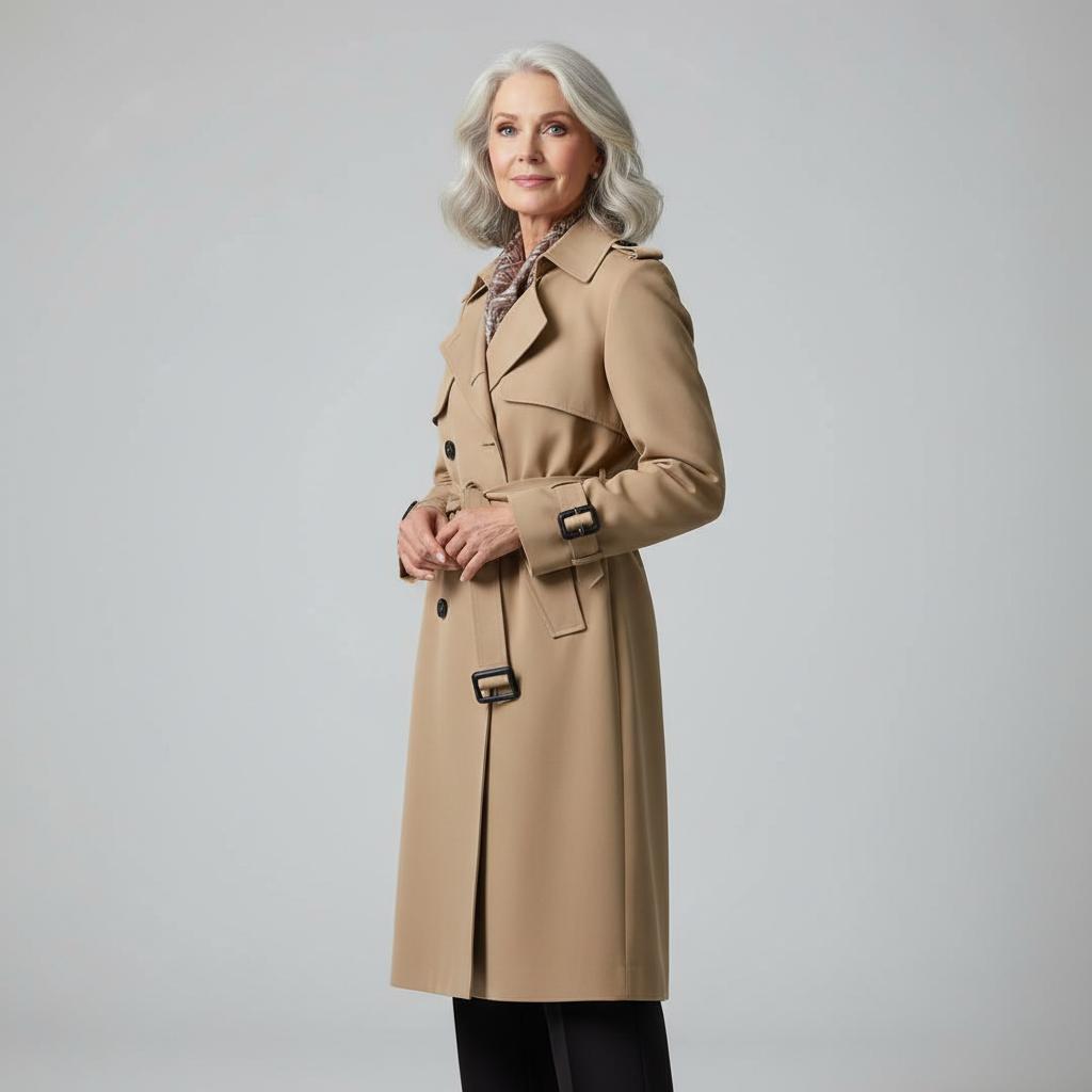 Elva™ | Klassisk Trenchcoat
