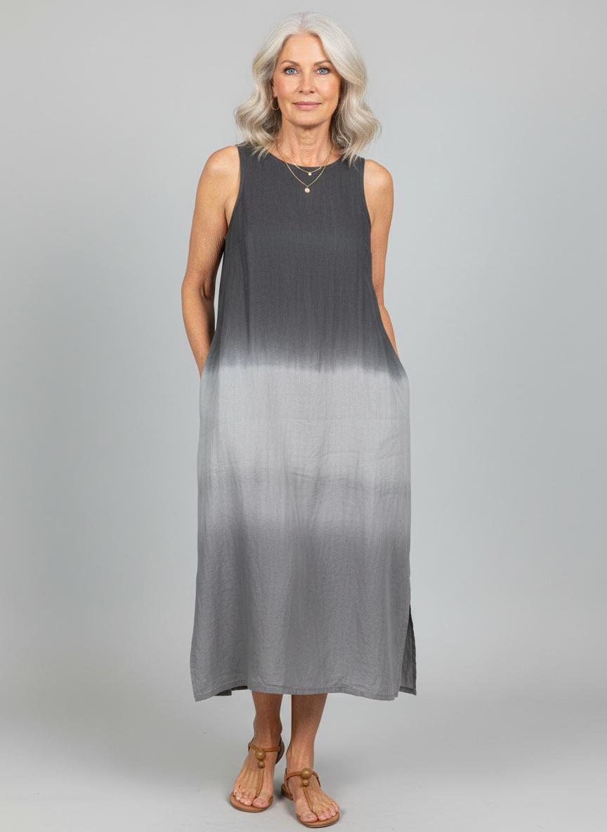 Elva™ | Elegant Klänning med Naturmönster